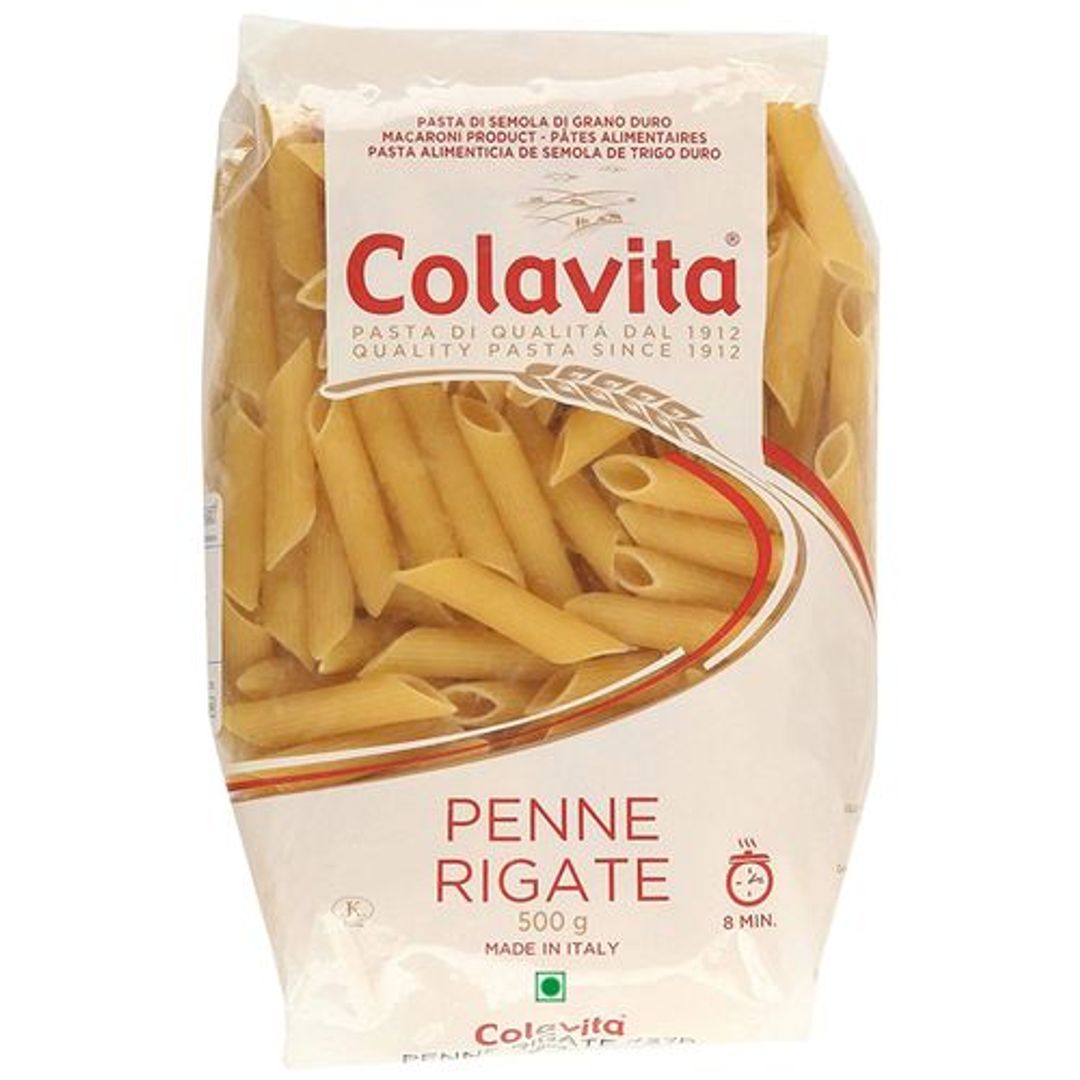 Durum Wheat Pasta - Penne Rigate #37B