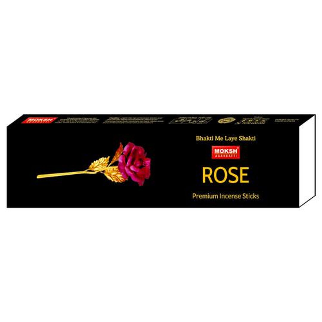 Rose Premium Incense (Natural Rose Fragrance)