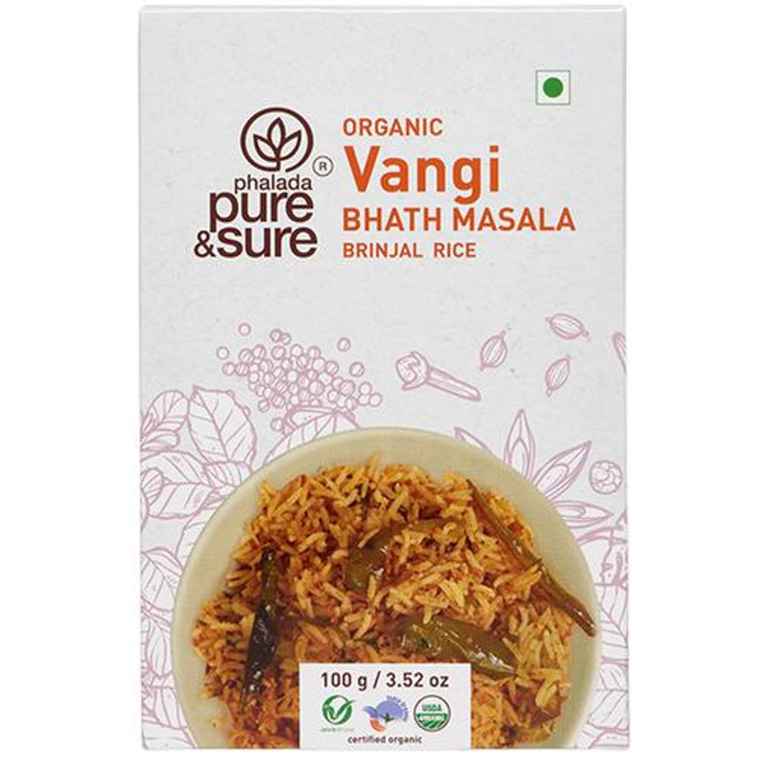 Organic -  Vangi Bhath Powder Brinjal Rice