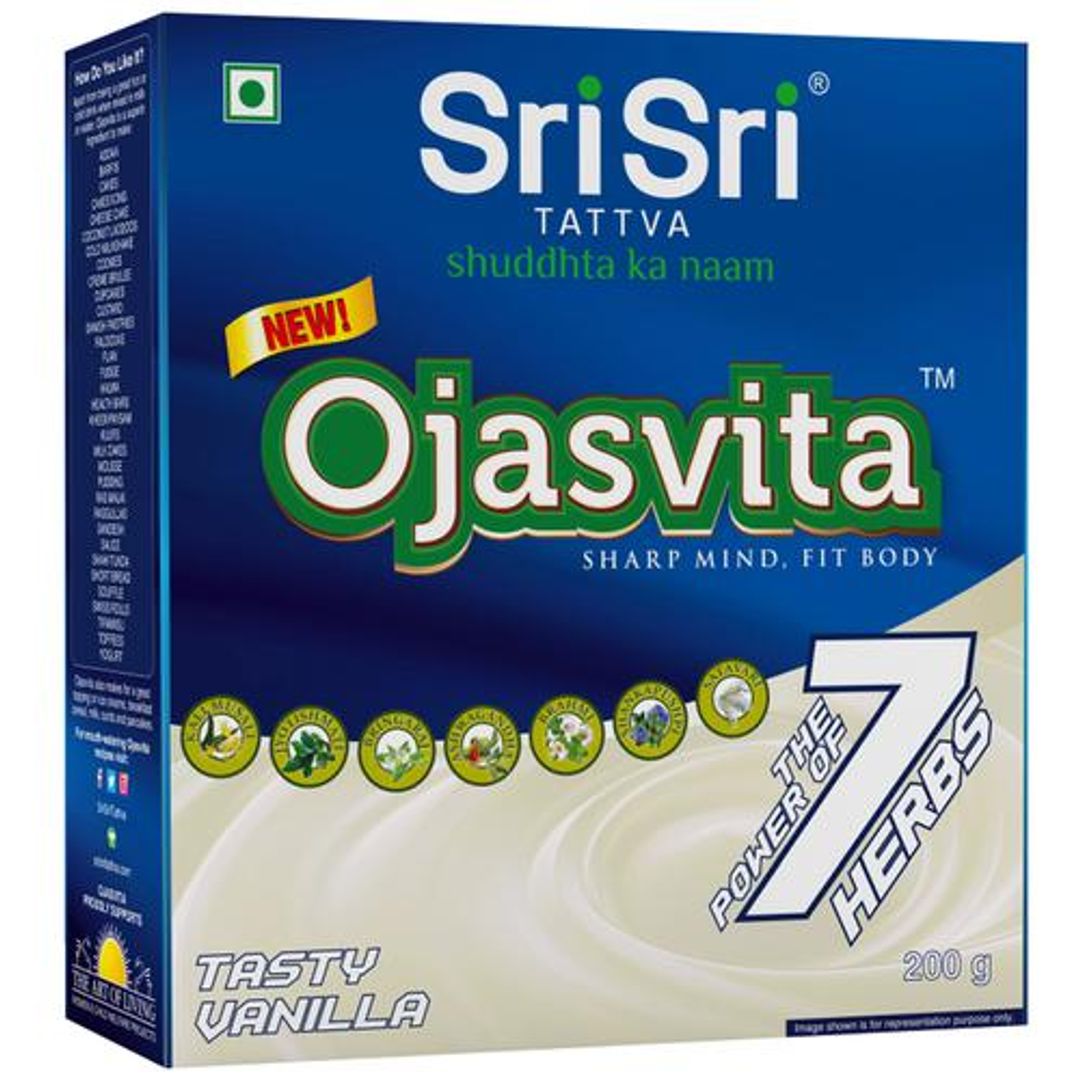 Sri Sri Tattva - Health Drink -  Ojasvita Vanilla Box