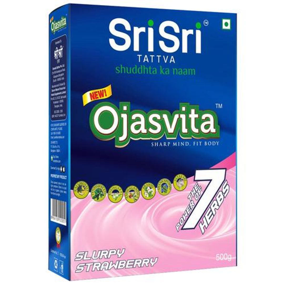 Sri Sri Tattva - Health Drink -  Ojasvita Strawberry Box