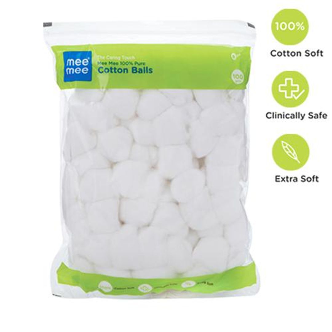 Cotton Balls - White, Colour, 100% Pure, MM-1440 A