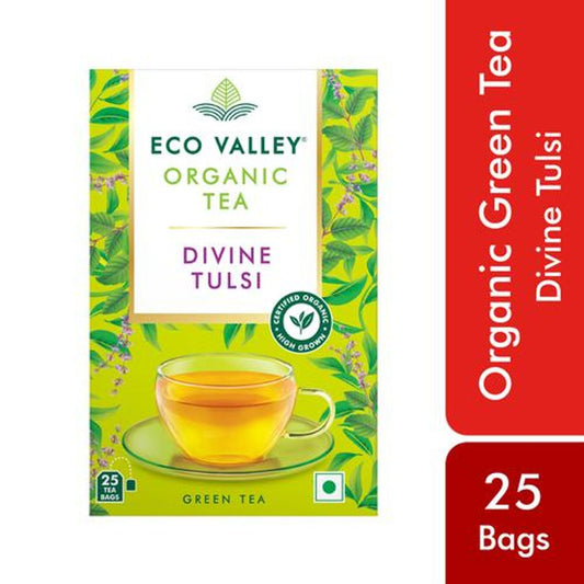 Organic Green Tea - Divine Tulsi