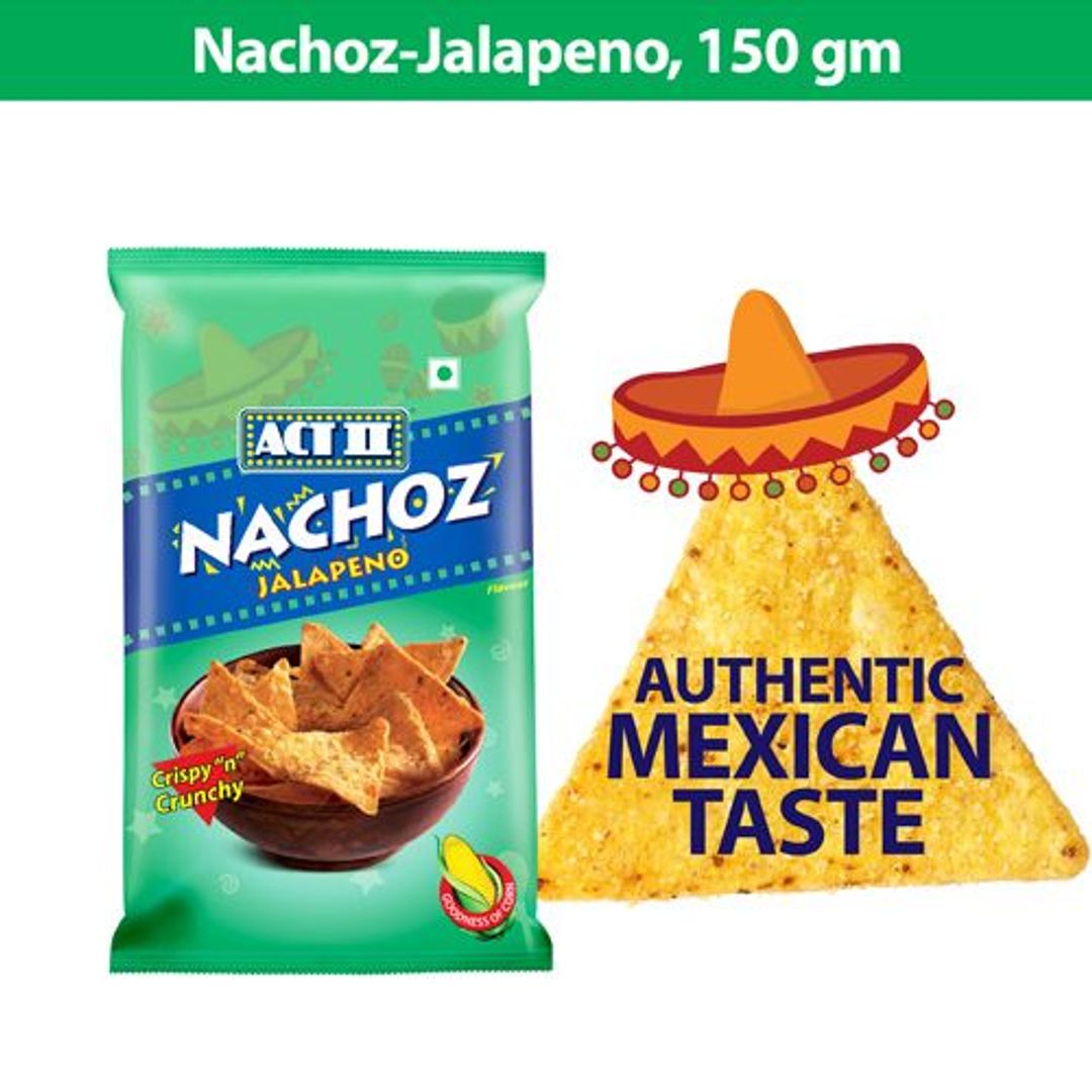 Nachoz - Jalapeno Nachos, Snacks, 0% Transfat