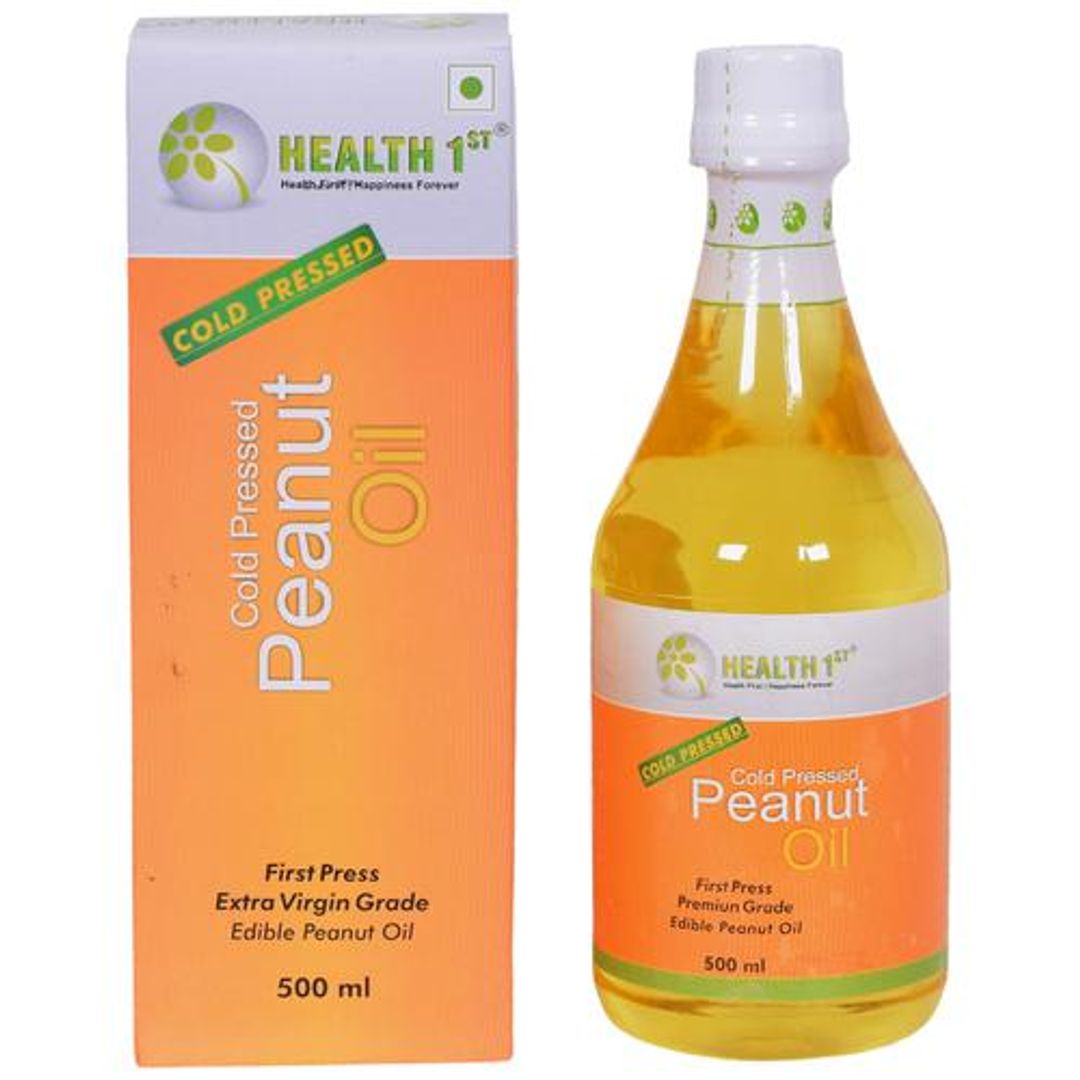 Peanut Oil - Cold Pressed