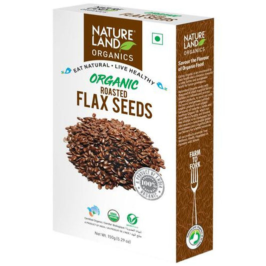 Nature land Flaxseed - Roasted, 100 g, Packet