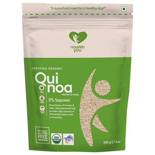 Certified Organic White Quinoa - 100% Machine Processed