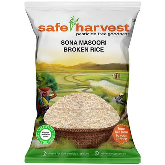 Sona Masuri Broken Rice/Akki - Pesticide Free