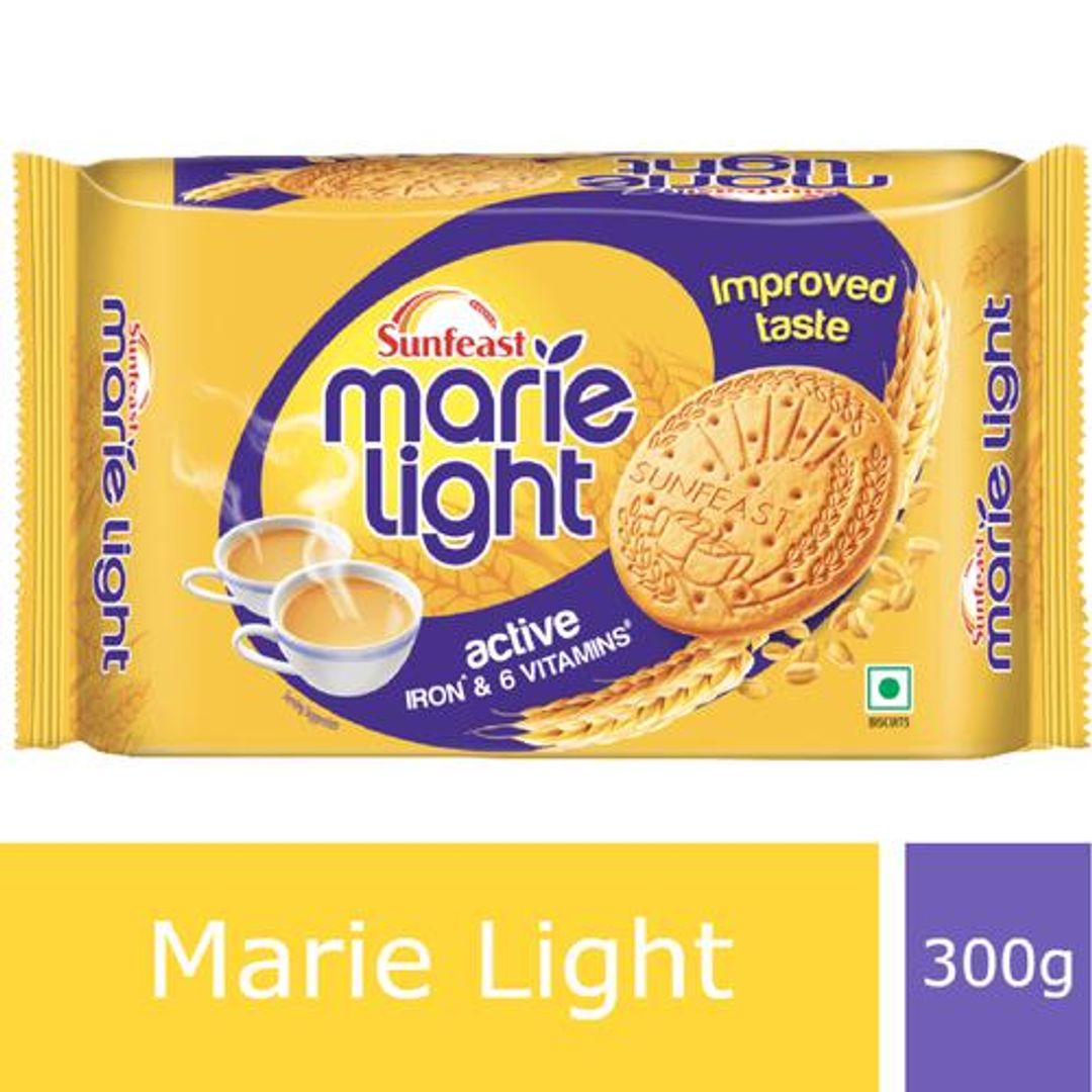 Marie Light Active Biscuit - Rich In Iron & Vitamins, Crunchy