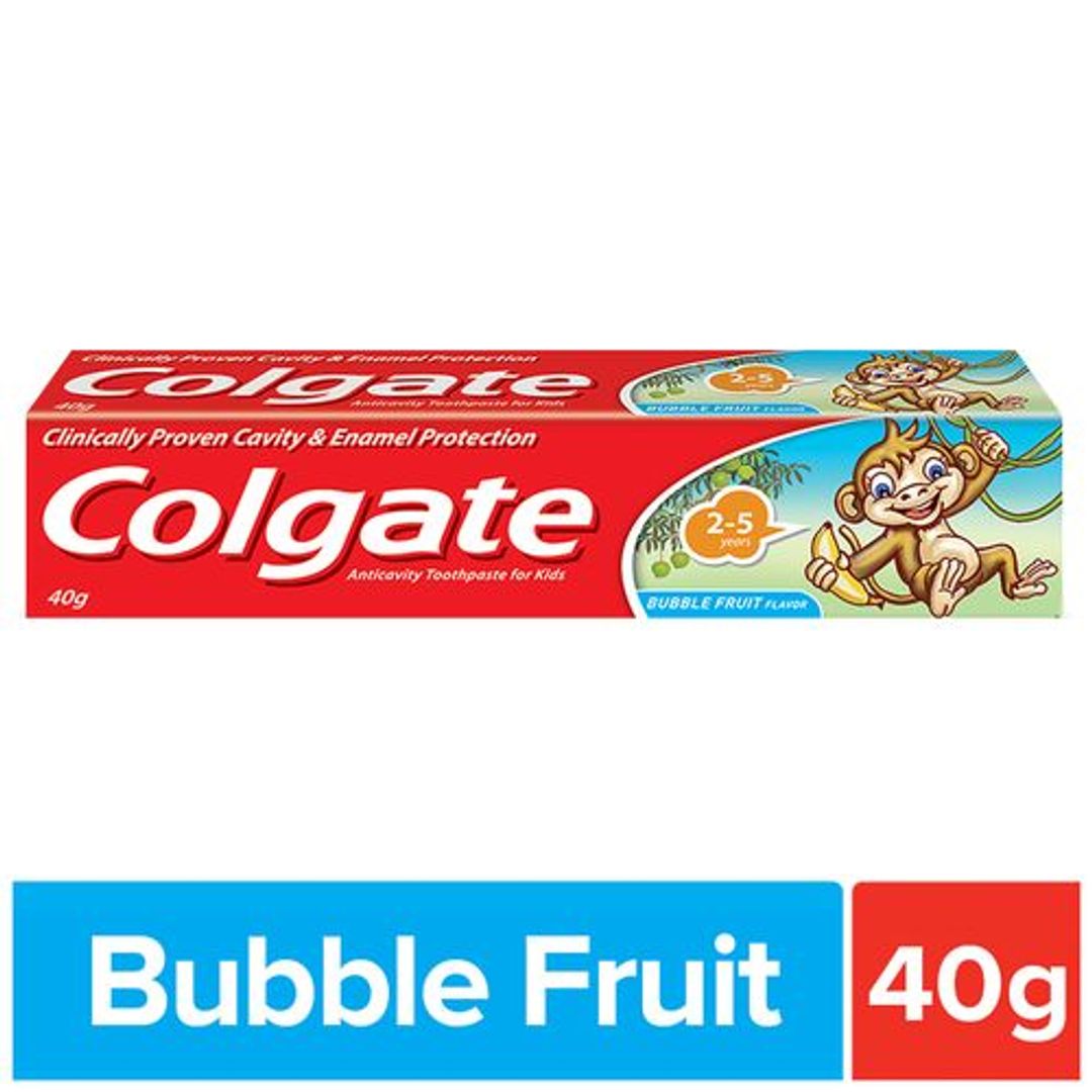 Kids Toothpaste - Bubble Fruit Flavour