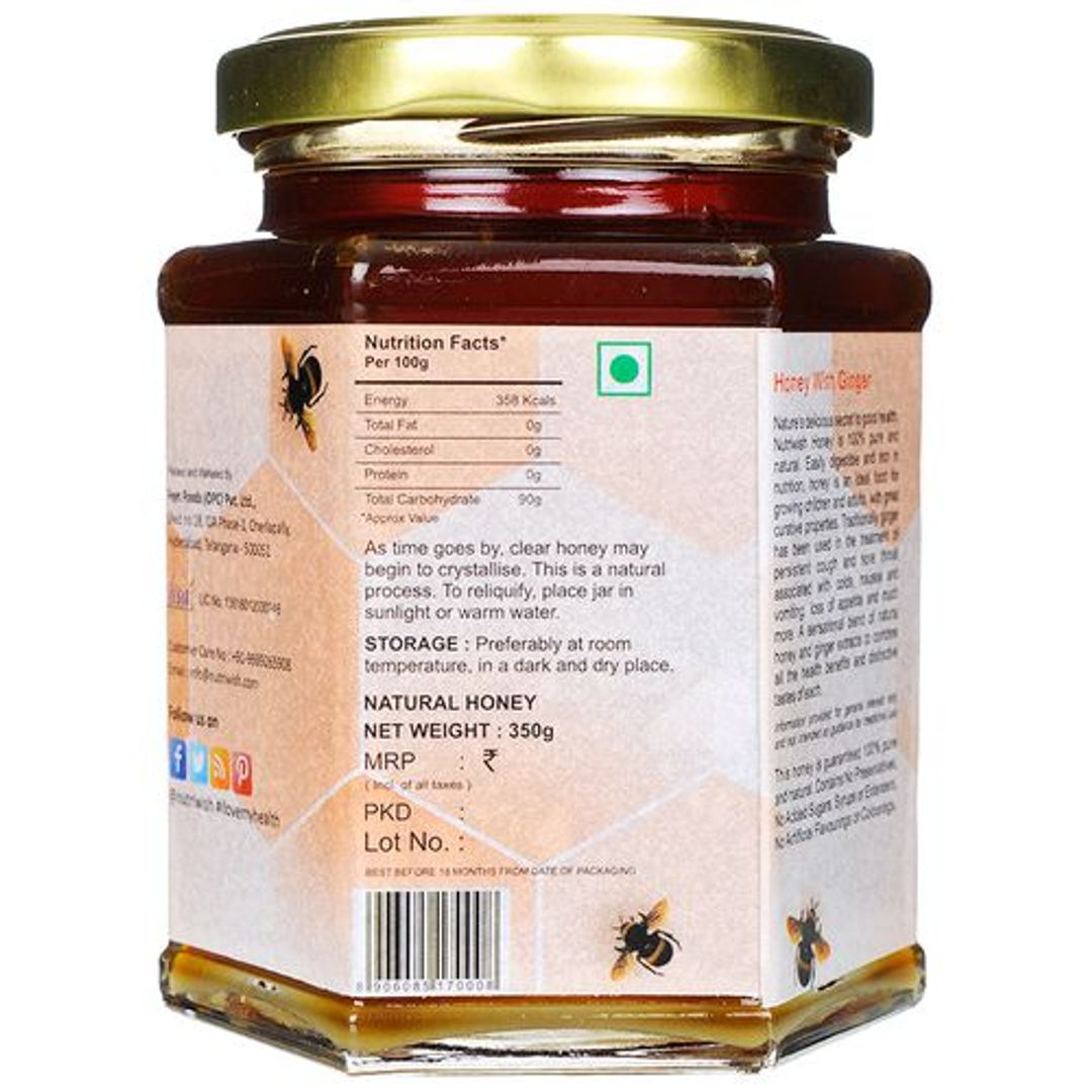 100 % Pure Organic Honey - Ginger