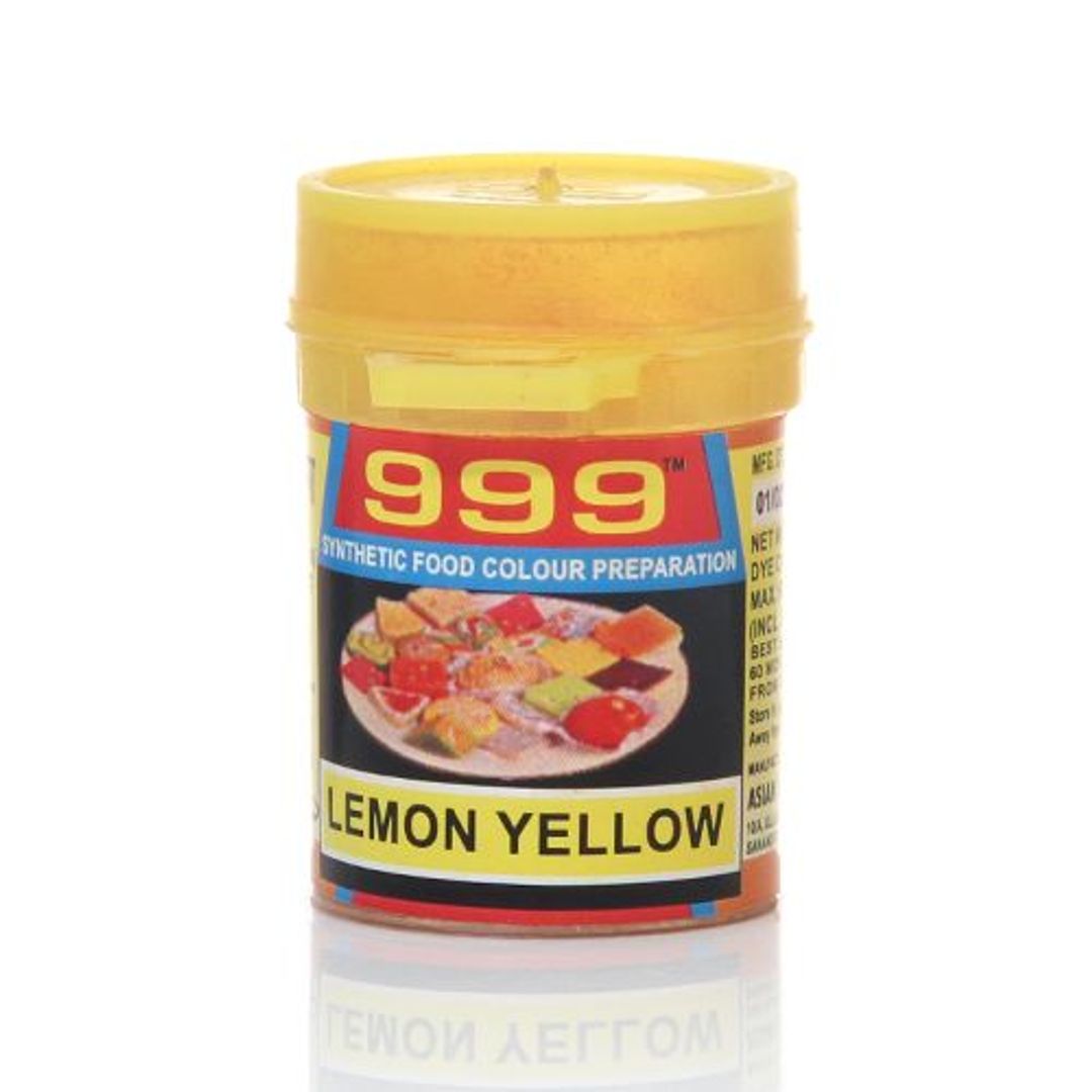 Synthetic Food Colour Preparation Lemon Yellow