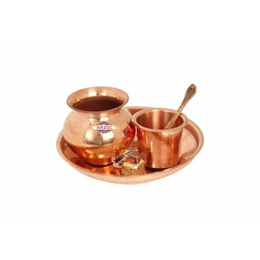 Puja Hawan Copper Panchpatra S3 - Copper