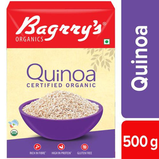 Bagrry`S 100% Organic Quinoa - Gluten Free  Aids Weight Loss 500 g