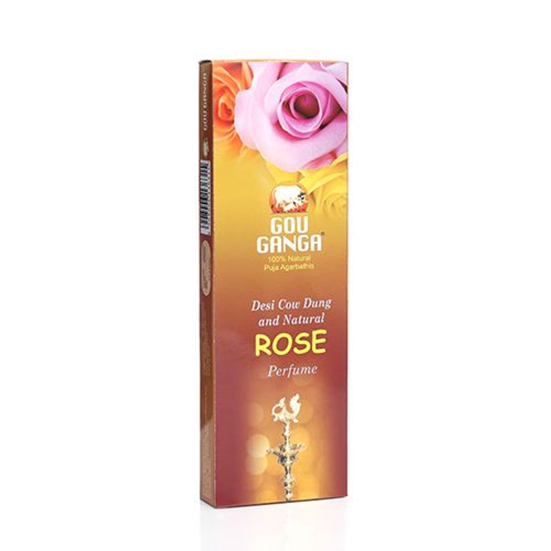 Natural Puja Agarbathi - Rose