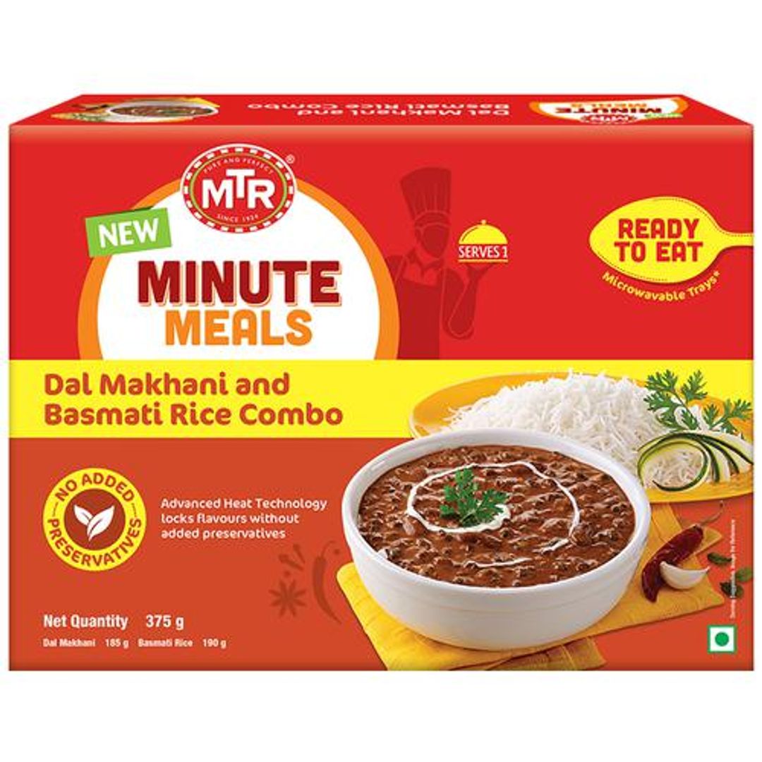 Minute Meals - Dal Makhani & Basmati Rice Combo