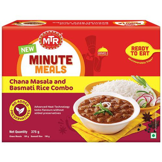 Minute Meals - Chana Masala & Basmati Rice Combo