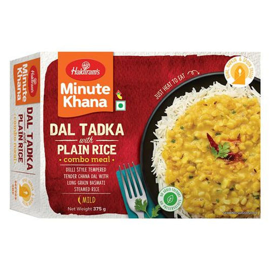 Ready To Eat - Yellow Dal Tadka With Plain Rice