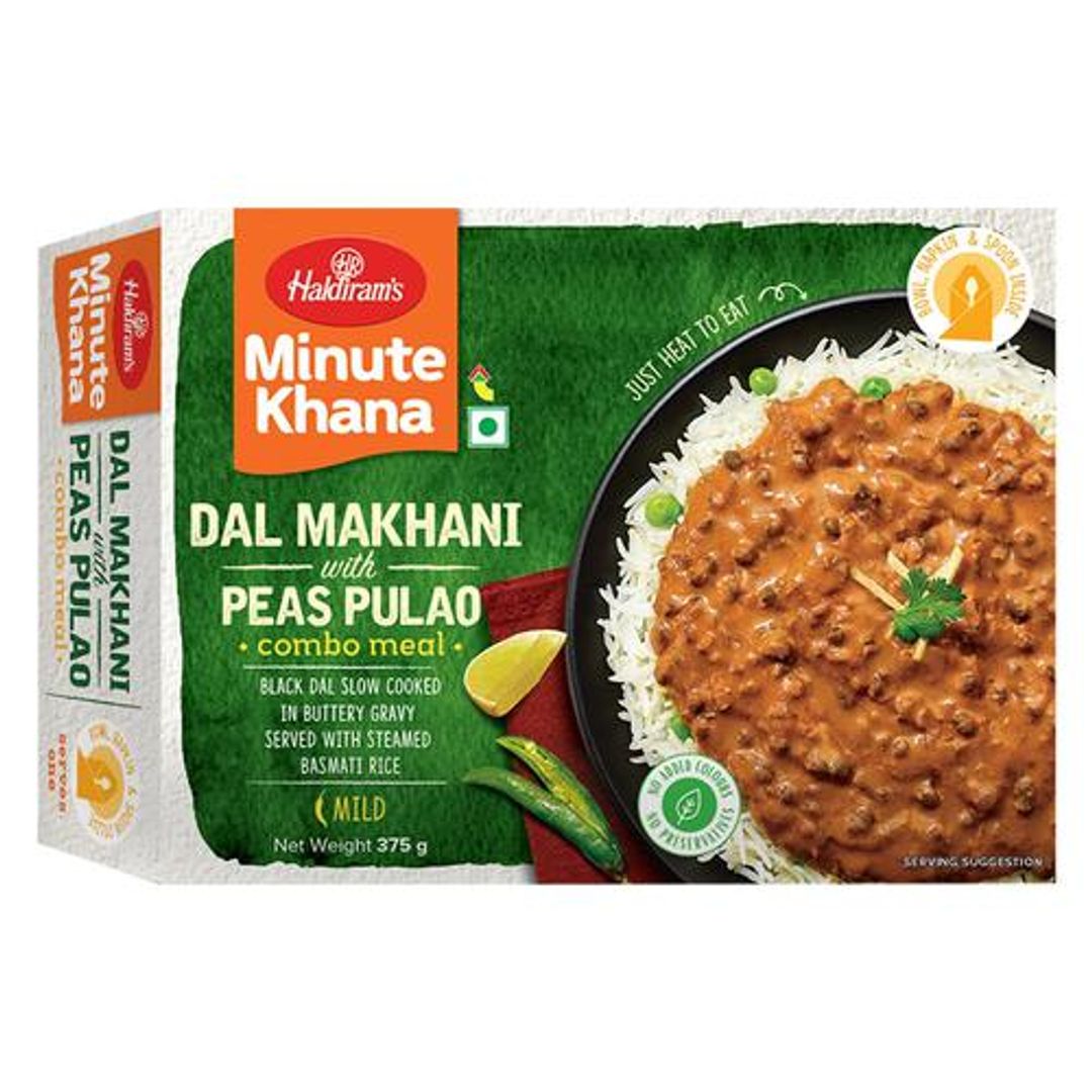 Ready To Eat - Dal Makhani With Peas Rice