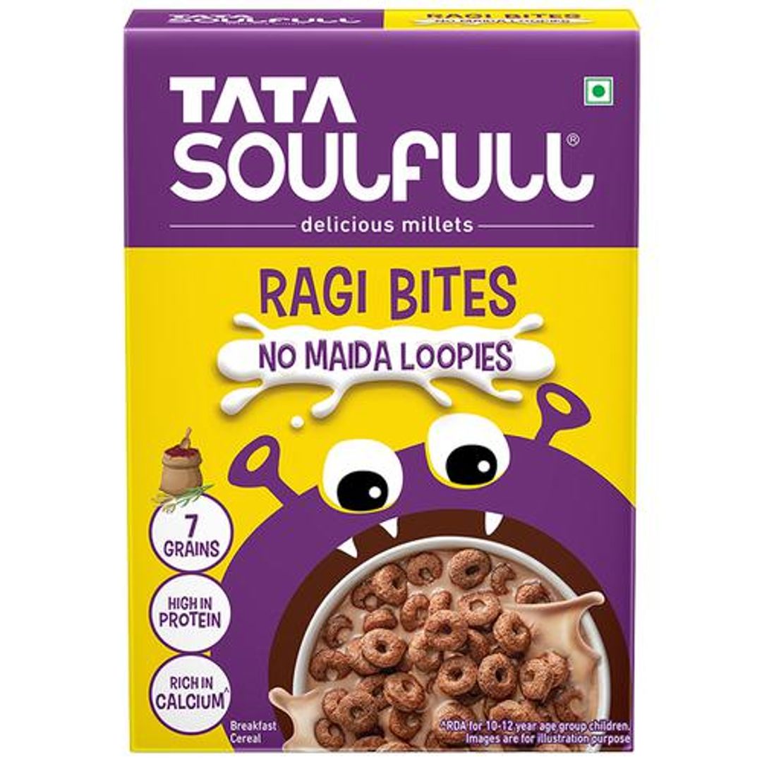 Multigrain Choco Loopies - Chocolate Flavour, High In Ragi, No Preservatives