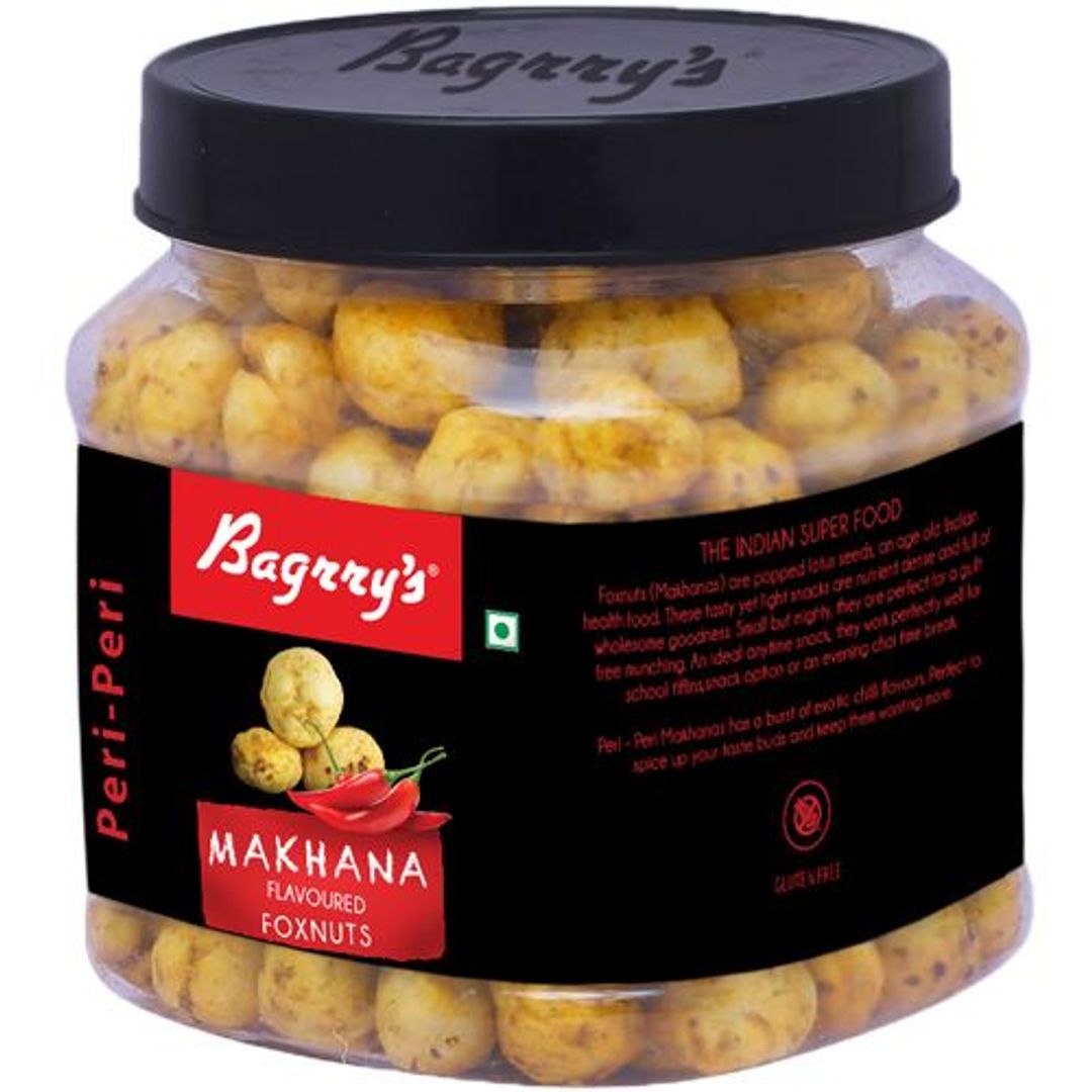 Bagrry`S Peri Peri Makhana/Foxnuts - Gluten Free  Healthy Super 100 g