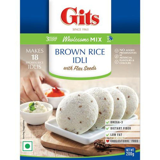 Brown Rice Idli Wholesome Mix - With Flax Seeds