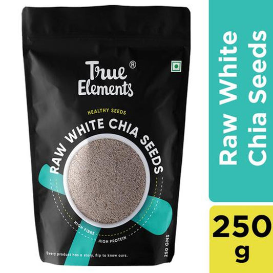 Raw White Chia Seeds  - Premium Raw Chia Seeds for Eating