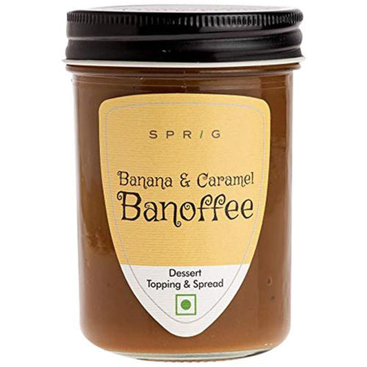 Banana & Caramel Banoffee - Sweet Spread, For Ice Cream, Pancakes