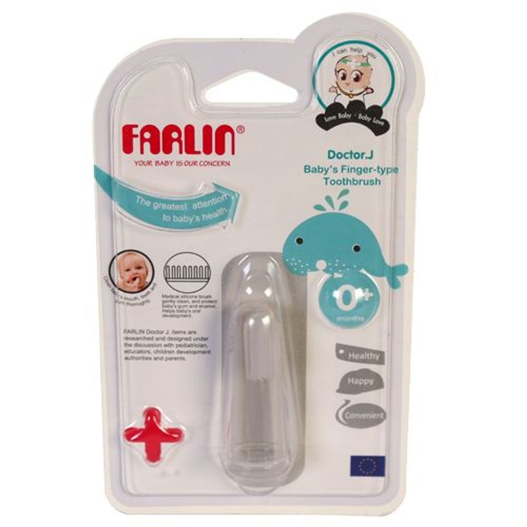 Baby Toothbrush - Soft Finger-Type, Doctor J.