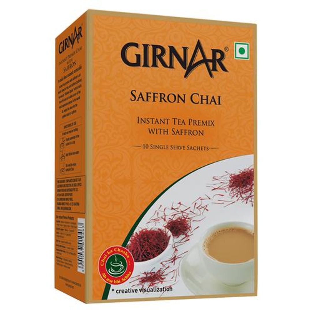 Instant Tea Bag - Premix With Saffron