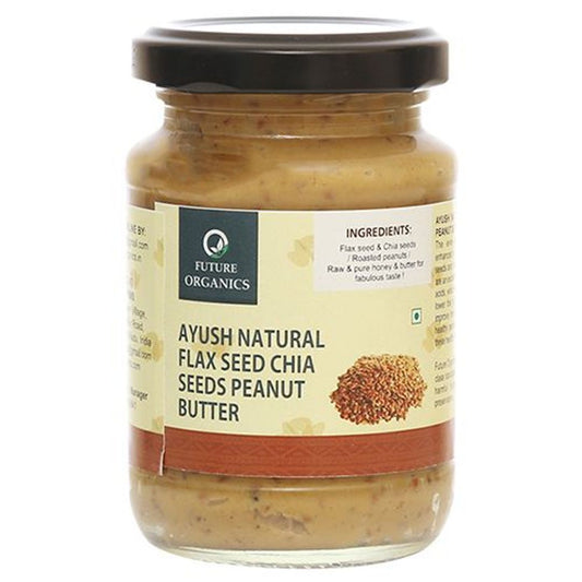 Ayush Natural Flax Seed Chia Seeds Peanut Butter