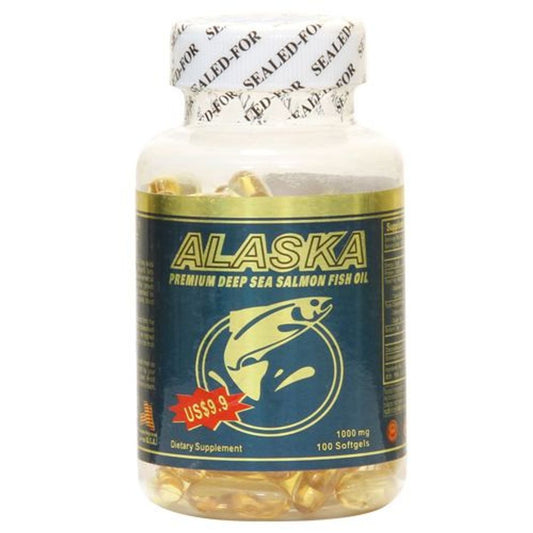 Dietary Supplement - Deep Sea Salmon Fish Oil, Premium