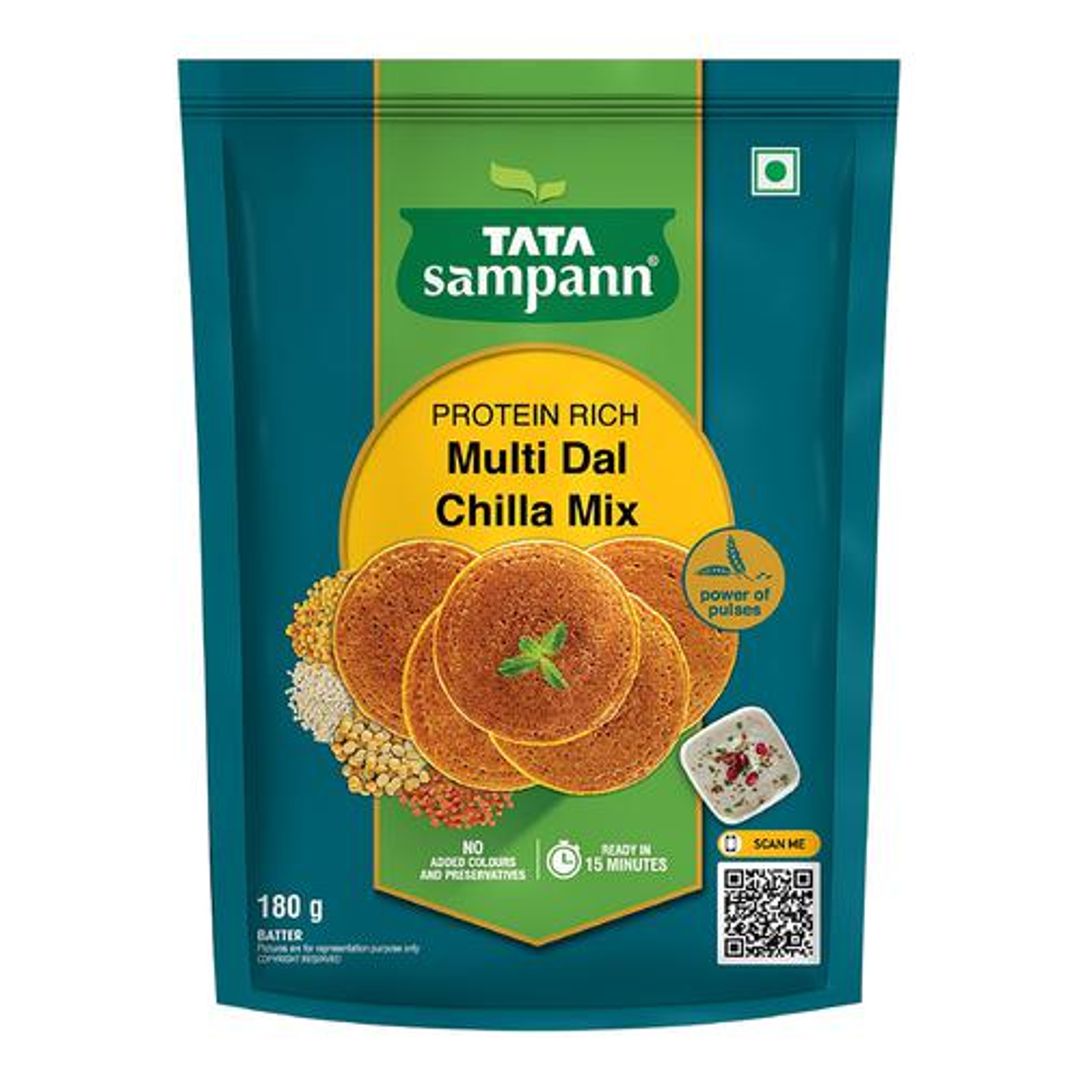 Protein Rich Multi Dal Chilla Mix - Ready To Cook