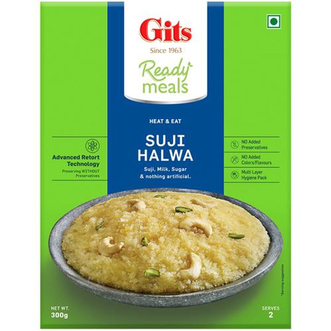 Ready Meals Suji Halwa - Suji, Milk, Sugar