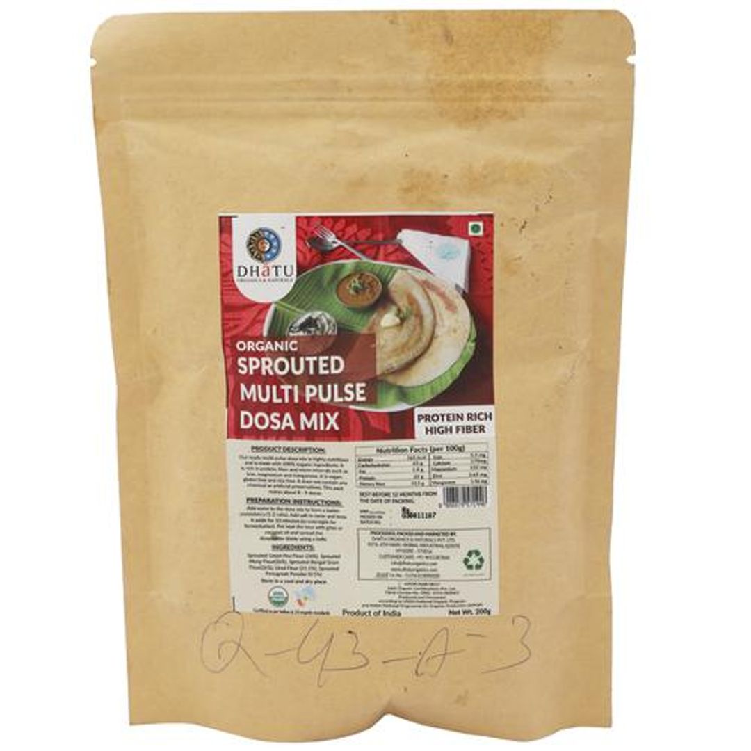 Dosa Mix - Organic Sprouted Multi Pulse