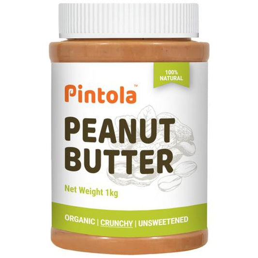 Organic Peanut Butter - Crunchy, Unsweetened