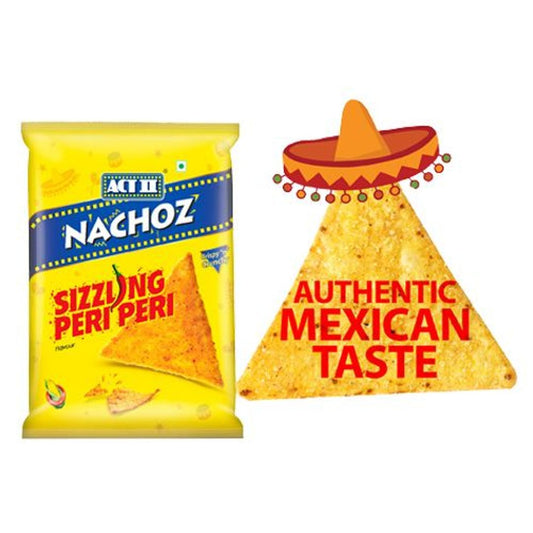 Nachoz- Sizzling Peri Peri Favour Nachos, Snacks