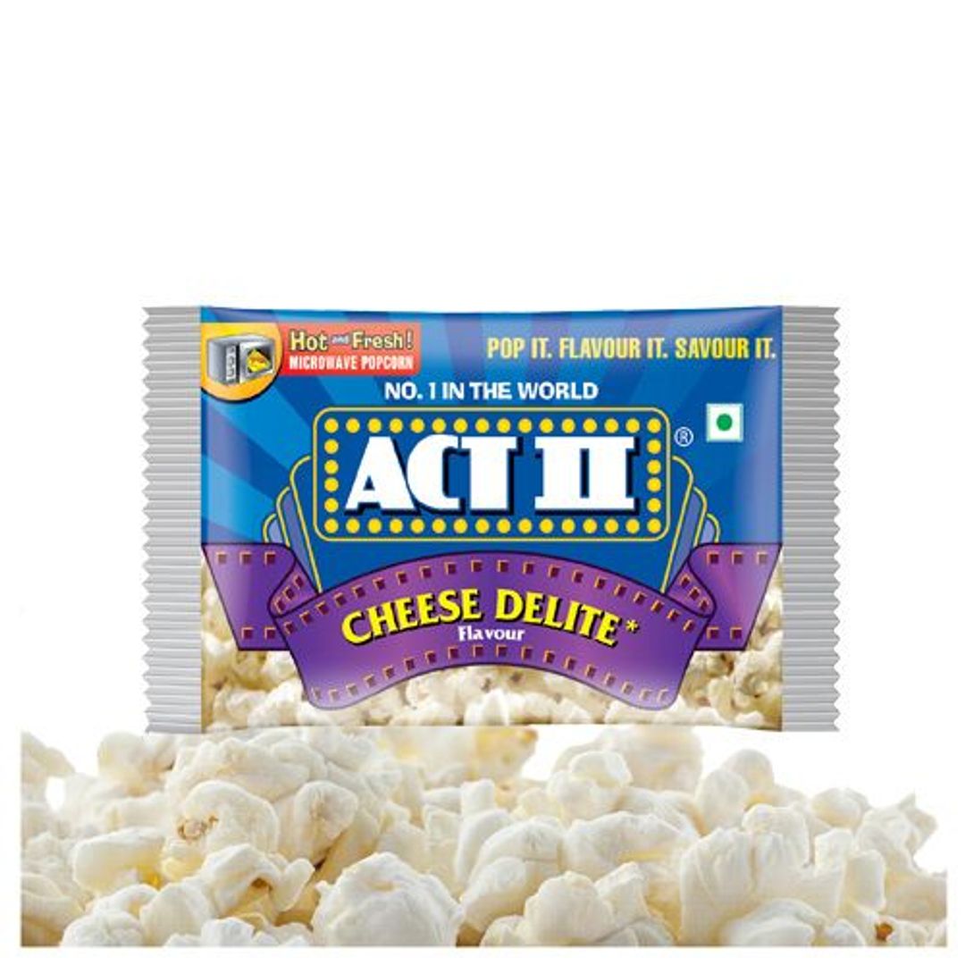 Microwave Popcorn - Cheese Delite Flavour, Snacks