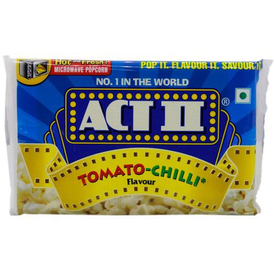 Microwave Popcorn - Tomato Chilli Flavour, Snacks