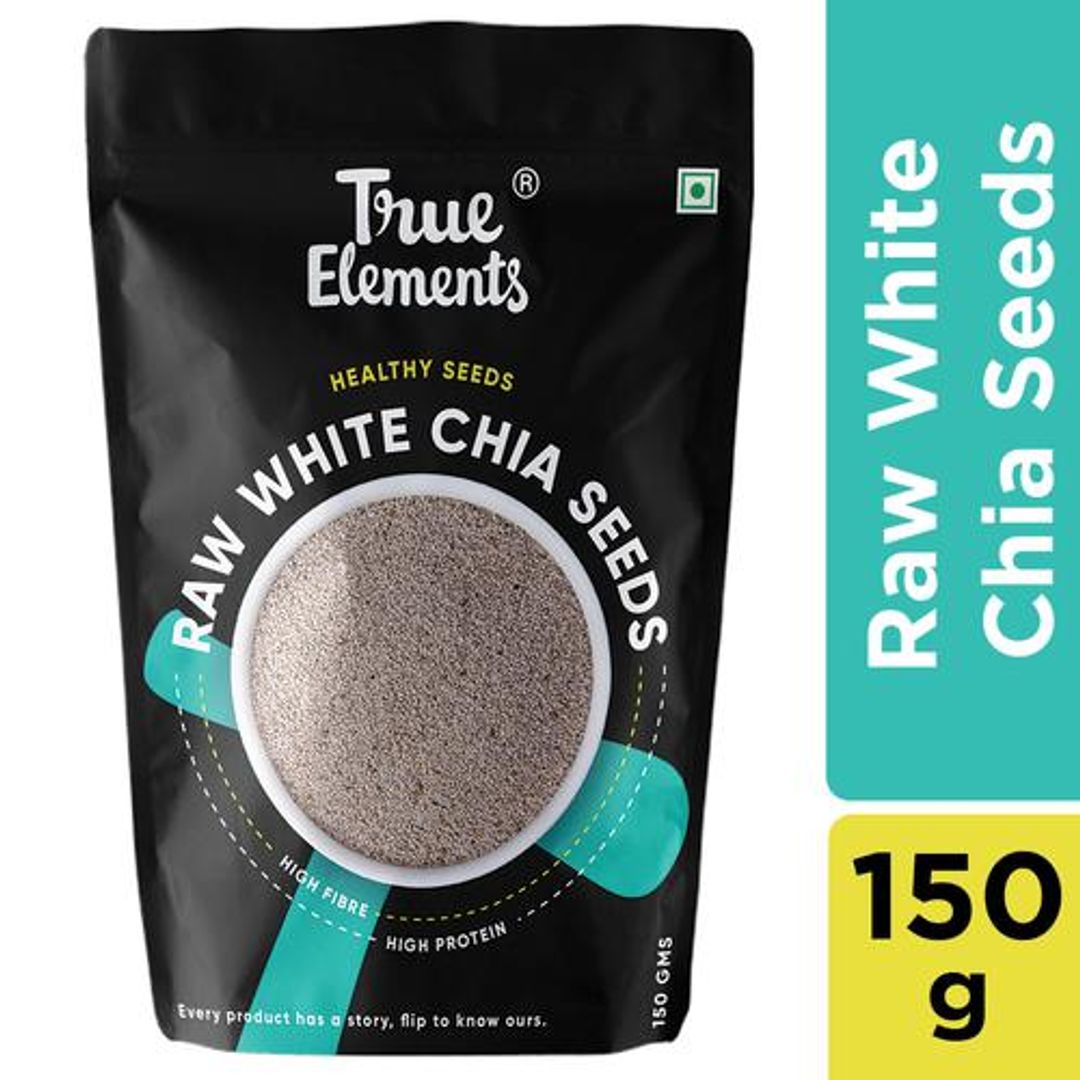 Raw White Chia Seeds - Premium Raw White Chia Seeds for Eating