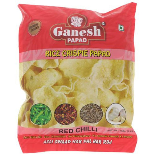 Papad - Red Chilly, Rice Crispy