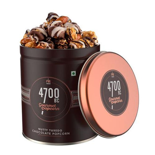 Nutty Tuxedo Chocolate Gourmet Popcorn