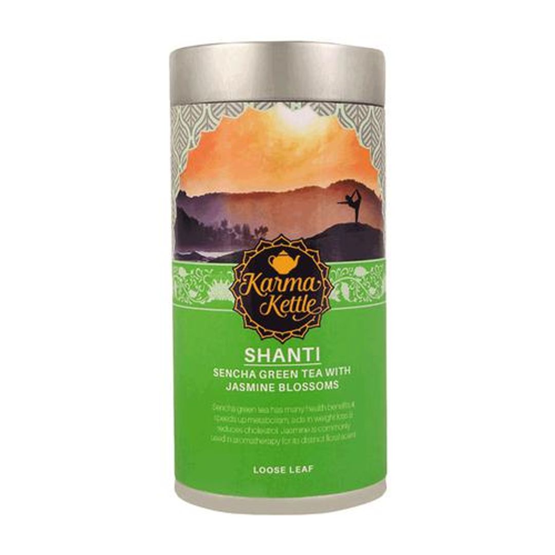 Shanti Sencha Green Tea With Jasmine - Loose Leaf