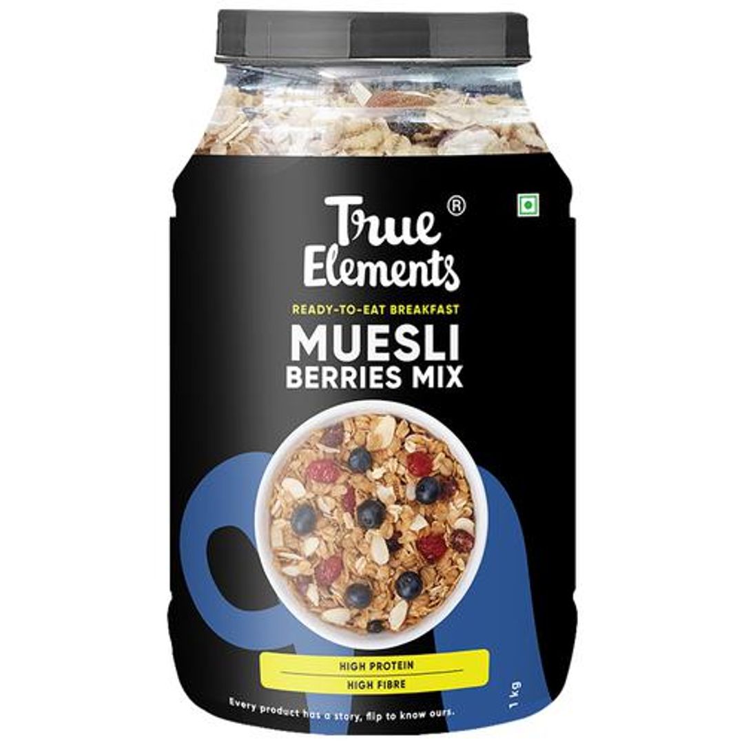 Cranberry & Blueberry Muesli - Fibre Rich, Wholegrain Breakfast Cereal