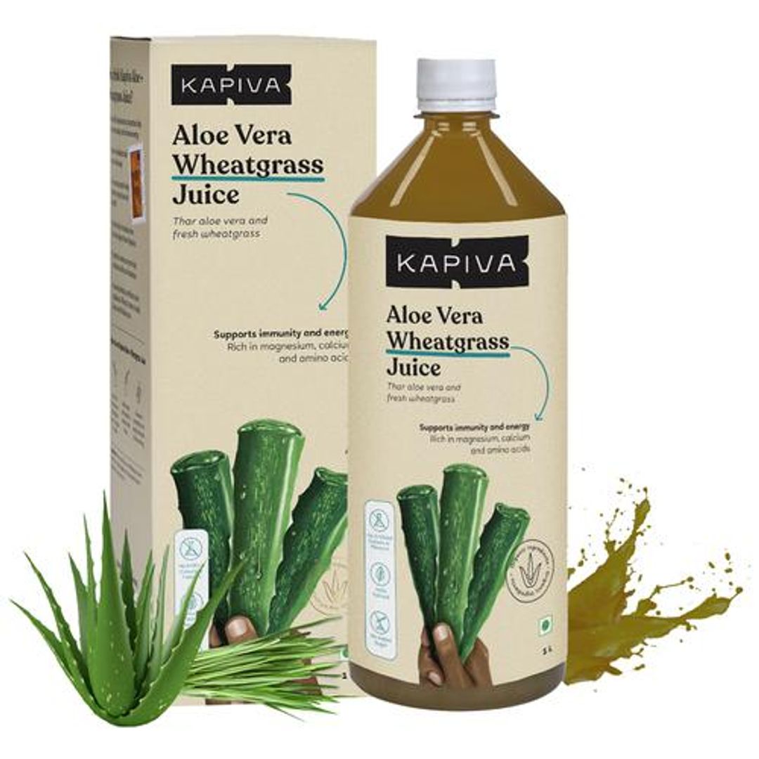 Aloe Vera & Wheatgrass Juice