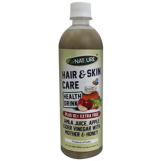 Hair & Skin Care Health Drink - Amla Juice, Apple Cider Vinegar with Mother & Honey