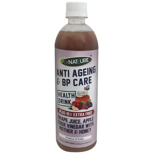 Anti Ageing & BP Care Health Drink - Grape Juice, Apple Cider Vinegar with Mother & Honey