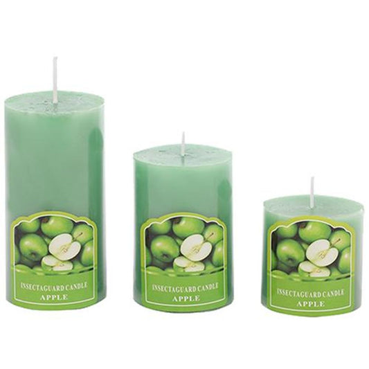 Decorative Wax Scented Candles - Green Apple, BB-1258-4