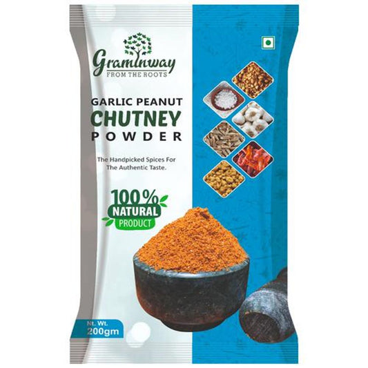 Garlic Peanut Chutney Powder