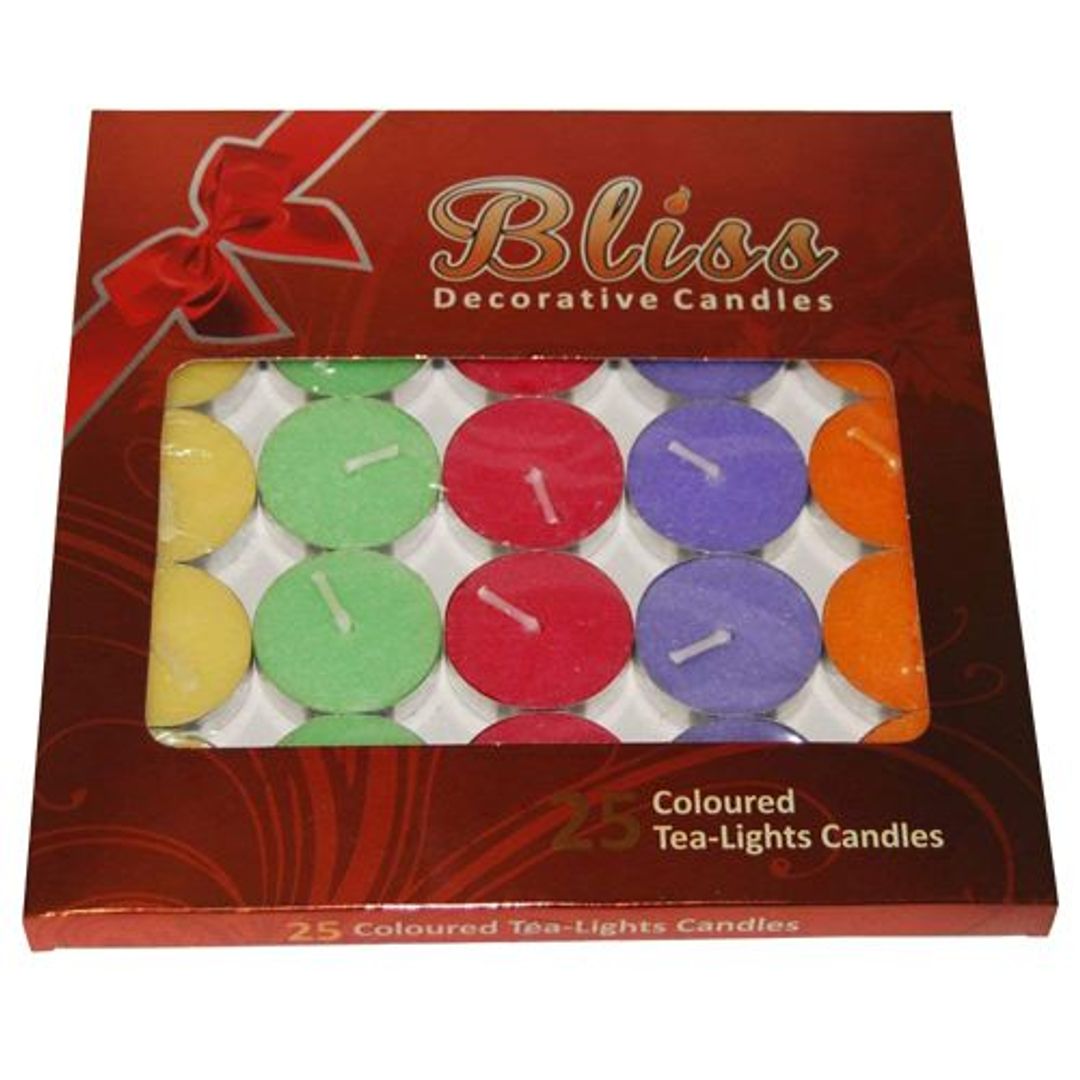 Tea light Candle - Assorted Colours